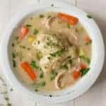 Easy Chicken and Dumplings Square Recipe Preview Image