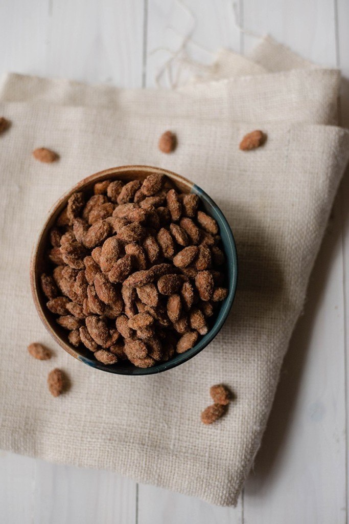 5-Minute Maple Coated Almonds