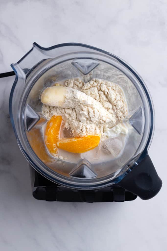 Orange Protein Shake | With 5 Simple Ingredients!