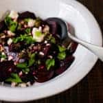 Roasted Beet Salad With Feta Square Recipe Preview Image