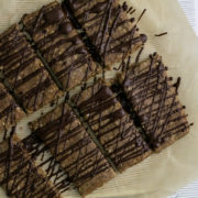 Homemade Chocolate Peanut Butter Protein Bars