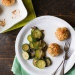Healthy Chicken Meatballs | These healthy chicken meatballs make a great weeknight meal. These easy baked chicken meatballs are gluten-free (no breadcrumbs), clean eating, and paleo! | A Sweet Pea Chef