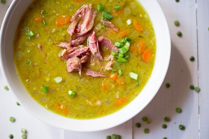 type a blood diet recipes split pea soup