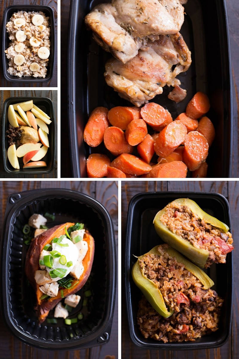  $75 Whole Foods Meal Prep Challenge | I went to Whole Foods with just $75 to make 5 healthy meals for 5 days for this meal plan challenge. | asweetpeachef.com