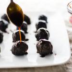 Chocolate Energy Balls | With Dreamy Caramel Sauce
