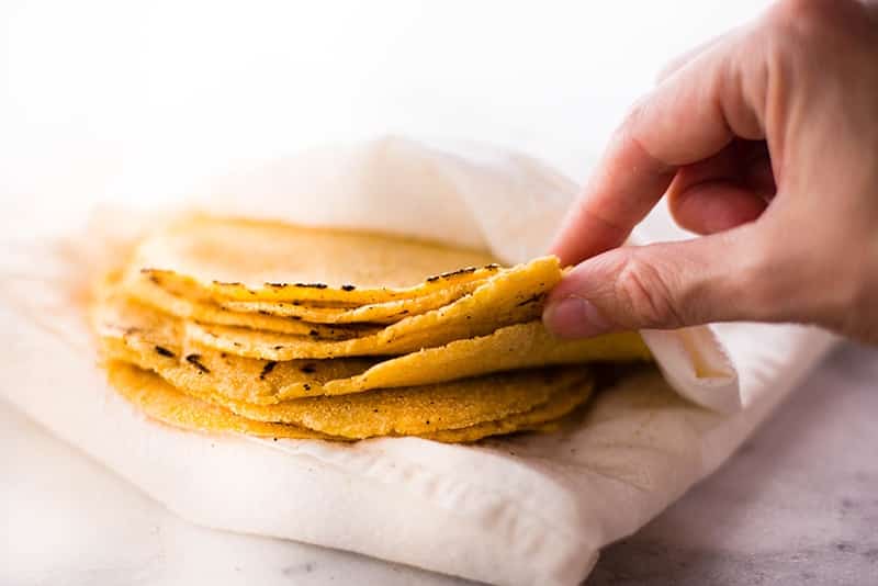 Homemade Corn Tortillas | Clean, easy, and delicious. Let's have tortillas again! | A Sweet Pea Chef