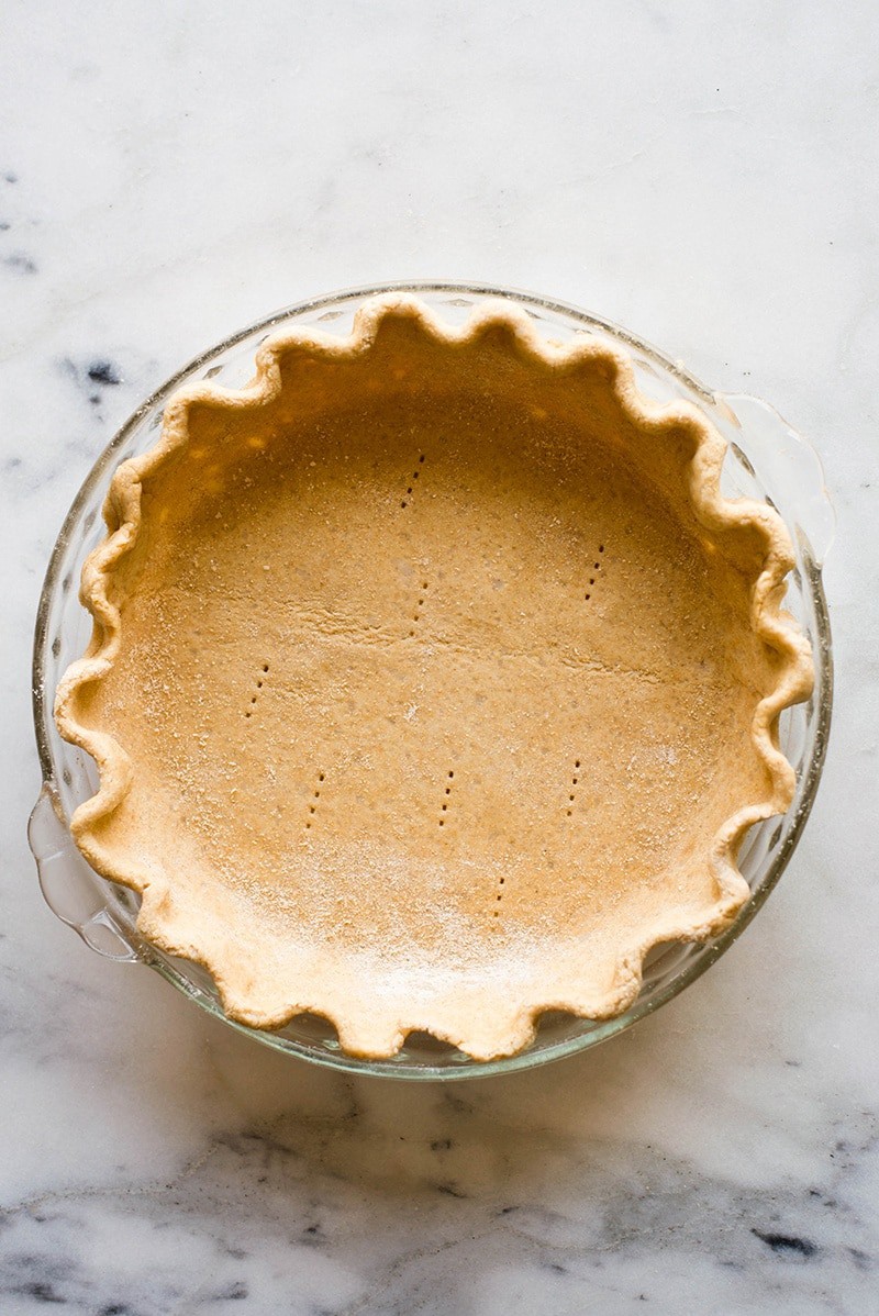 Butterless & Flaky Pie Crust | A clean, easy, and delicious flaky pie crust. | A Sweet Pea Chef