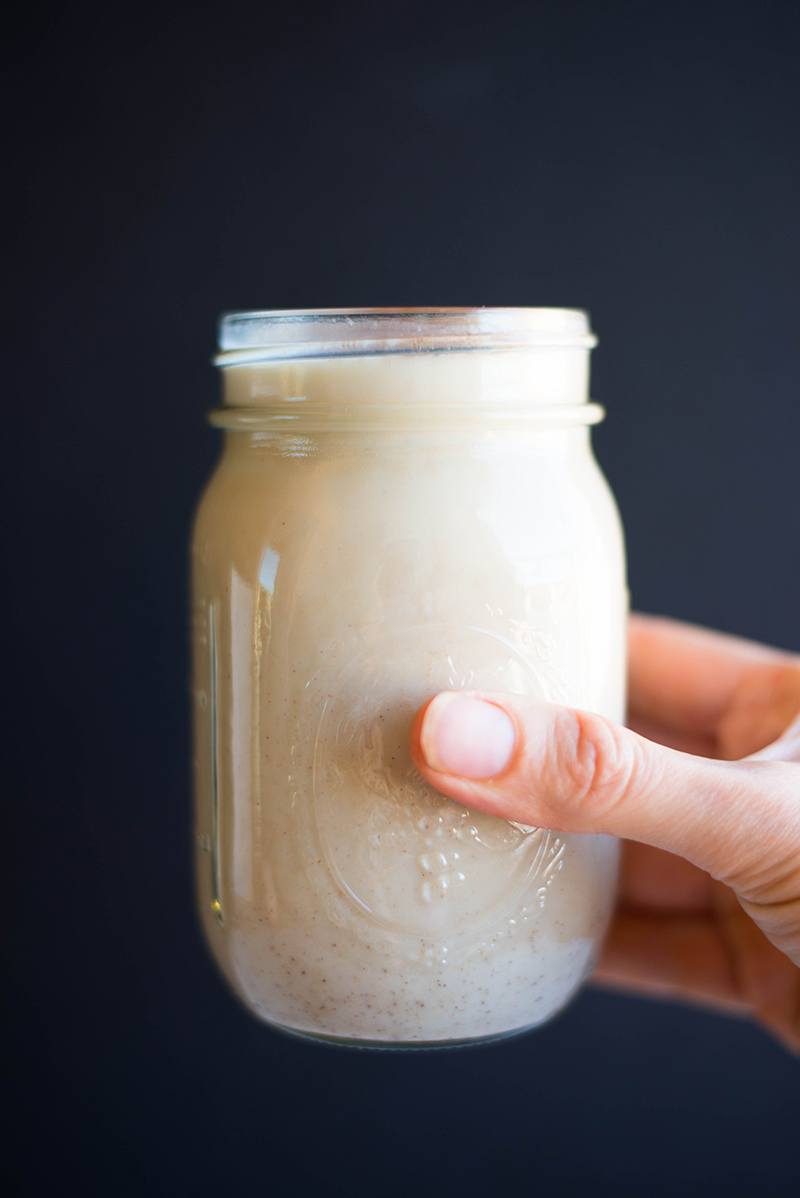 Light Eggnog | Introducing Eggnog without the guilt (and you can have it all year round!). Yes, you can rejoice now. | A Sweet Pea Chef