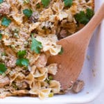 Skinny Tuna Noodle Casserole - Square Recipe Preview Image