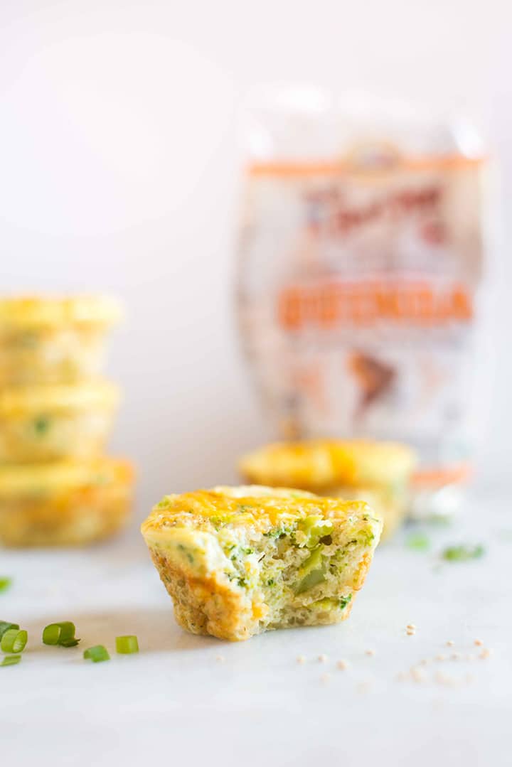 Healthy Egg Muffins Cups | These Healthy Egg Muffin Cups are an easy, healthy, and delicious breakfast you can make once and enjoy throughout the week to make your busy mornings easier. These healthy egg muffin cups that are perfect for meal prep. | A Sweet Pea Chef