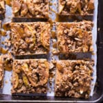 Salted Caramel Apple Pie Bars Square Recipe Preview Image