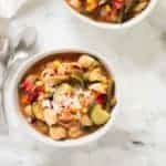Slow Cooker Minestrone Freezer Meal
