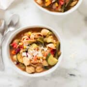 Slow Cooker Minestrone Freezer Meal