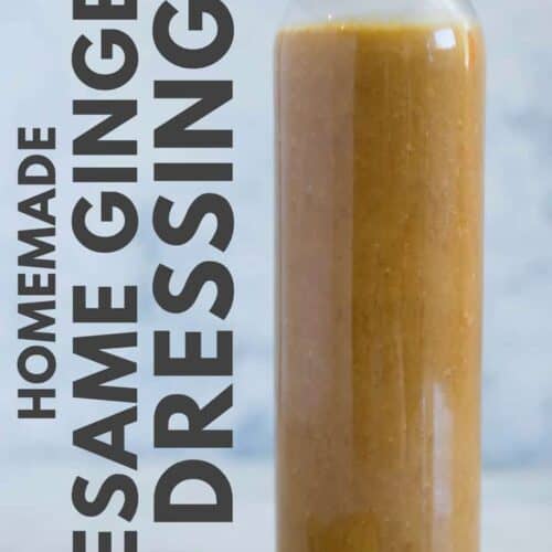 Sesame Ginger Dressing
