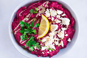 Beet Hummus (So Colorful and Nutritious!)