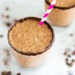 Healthy Coffee Smoothie Recipe | Ready in 5 minutes, this Healthy Coffee Smoothie is the perfect breakfast recipes for busy mornings | A Sweet Pea Chef