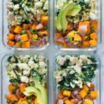 Breakfast Meal Prep | Easy and healthy Breakfast Meal Prep with egg whites scramble and sweet potato hash | A Sweet Pea Chef