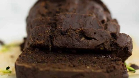 Chocolate Zucchini Bread | This easy chocolate zucchini bread is amazingly simple to make and uses several healthy substitutions. Plus it’s so incredibly delicious and a great way to satisfy your chocolate cravings and still live a clean eating lifestyle. | A Sweet Pea Chef