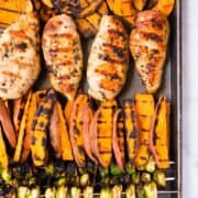 Fall Meal Prep on the Grill | Learn how to meal prep chicken andFall veggies on the grill | A Sweet Pea Chef