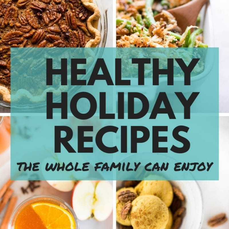 Use this Healthy Holiday Recipes list to create a nutritious and delicious menu worthy of any celebration. Look here for healthy holiday recipes including entrées, side dishes, and delectable desserts that are wholesome clean eating, and easy to make!