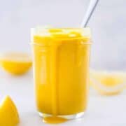 Healthy Honey Mustard Dressing Recipe | 4 ingredients dressing that's clean, healthy, and perfect for any salad | A Sweet Pea Chef