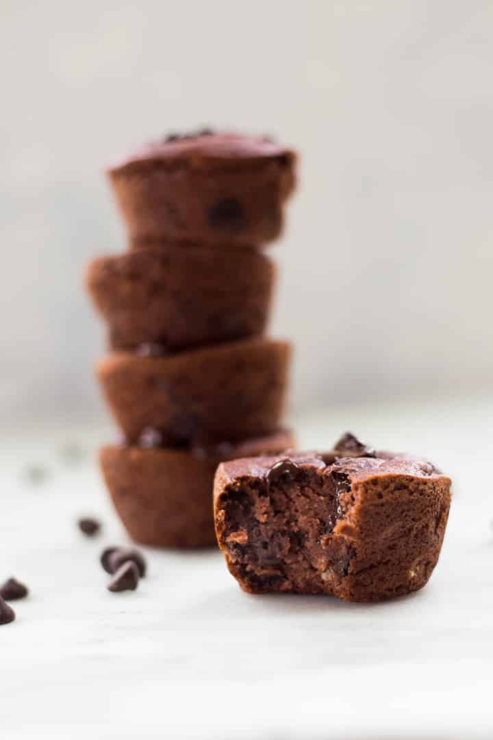 9-Ingredient Blender Chocolate Muffins | Paleo and Gluten-Free!