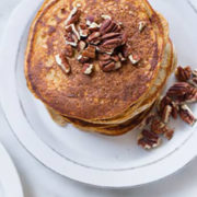 sweet potato pancake top down photo