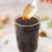 homemade teriyaki sauce