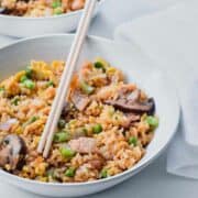 Healthy Pork Fried Rice
