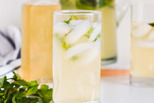 Healthy Mint Lemonade | 4 Simple Ingredients