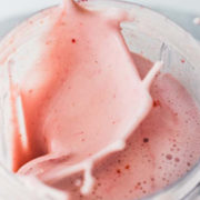 Strawberry Protein Shake | With Honey and Greek Yogurt