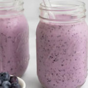 Blueberry Protein Shake | Thick & Refreshing