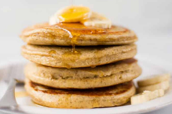 Banana Protein Pancakes | Fluffy And Filling