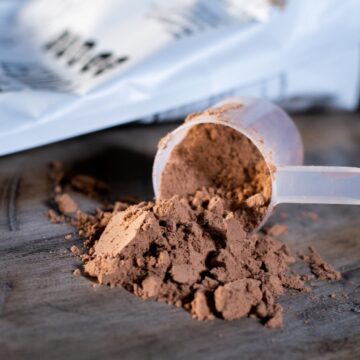 cleanish chocolate vegan protein powder