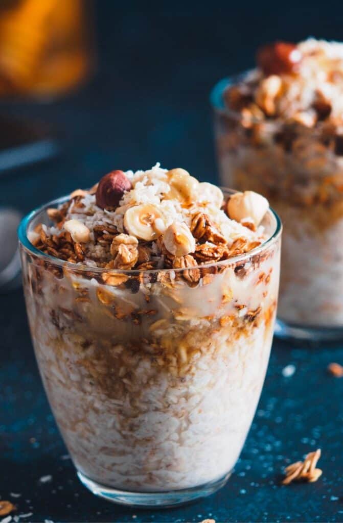 granola in a cup