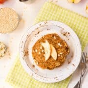 Apple Cinnamon Oat Bran Pancakes