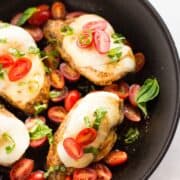 One Pan Chicken Bruschetta