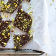 Pistachio Dark Chocolate Bark