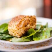 Almond-Crusted Sea Bass