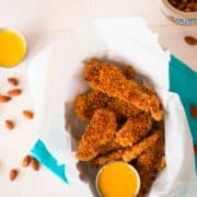 Baked Almond Chicken Strips