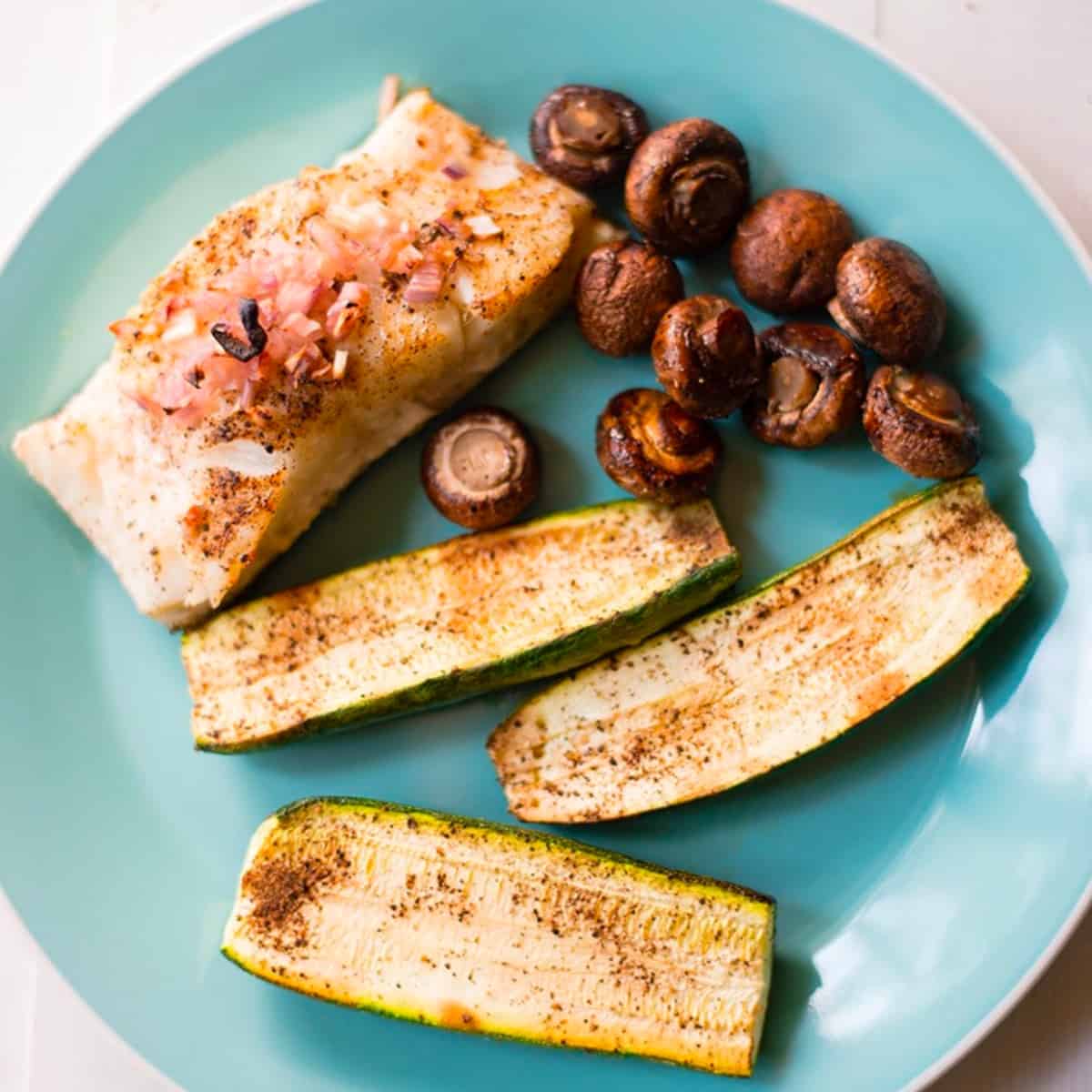 Baked Sea Bass And Zucchini Sheet Pan Recipe