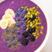 Banana Blueberry Smoothie