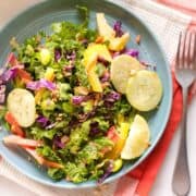 Chopped Thai Salad with Peanut Dressing