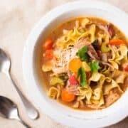 Easy Turkey Noodle Soup
