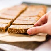 Flaxseed Apricot Bars