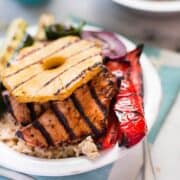 Grilled Hawaiian Turkey Teriyaki Bowl