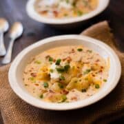 Healthy Baked Potato Soup