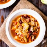 Healthy Minestrone Soup