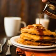 Healthy Pumpkin Pancakes