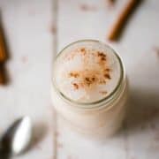 Horchata in a glass